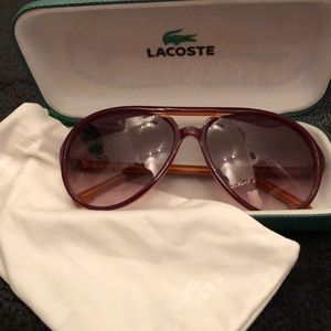 Lacoste sunglasses!